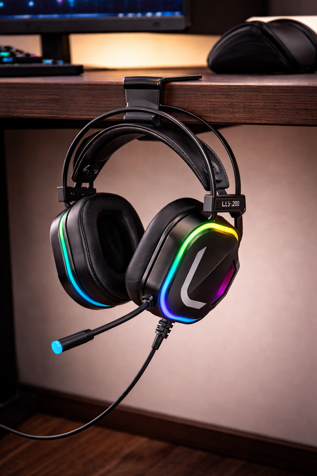 Colusi RGB Gaming Headset with Noise-Canceling Mic – Immersive Sound & Comfort